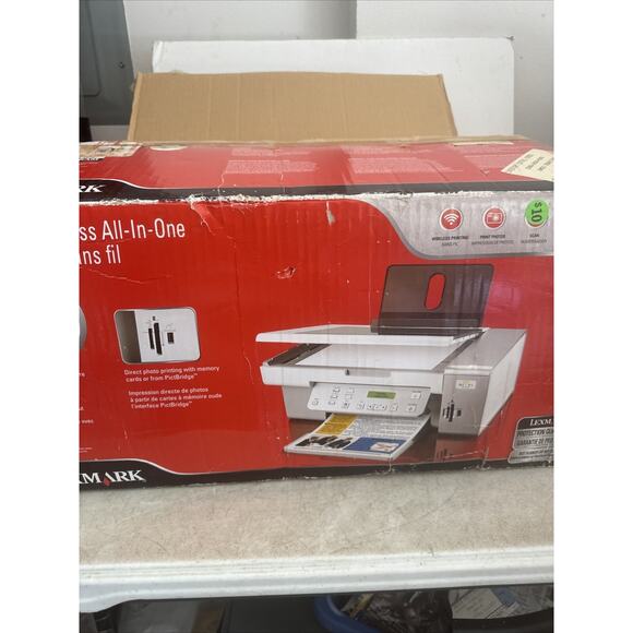 Lexmark X4550 All-In-One Wireless Inkjet Printer - Picture 3 of 8